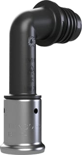 Henco - Pro-Flow Fitting met 2 aansluitingen Vkpk90-26-D