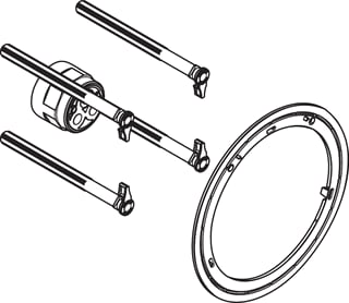 Hansgrohe - Kraanrozet krnrozet 13657000