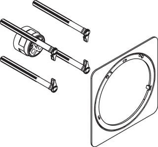 Hansgrohe - Kraanrozet krnrozet 13658000