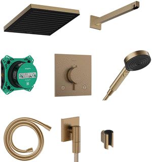 Hansgrohe - Pulsify E Douchemengkraan (opbouw) douchekrn 24625140