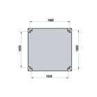 Zehnder - GDP Toebeh./onderdelen voor ventilator 1100 Ral 9010