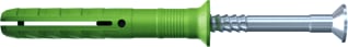 Fischer - N Slagplug 6x40/10 s green     ds45