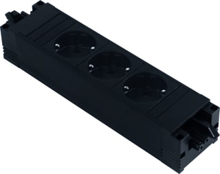 Bachmann - Contactdooscombinatie Step Base 3X230V Ra Zw