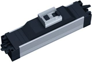 Bachmann - Contactdooscombinatie Step Alu Als 16A 2P Zw