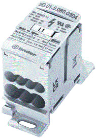 Finder - 9D Aansluitklem voor hoofdkabel Verdblok 80A 3In/4Uit