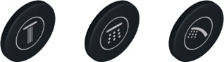 Grohe - SmartControl Bedieningselement sanitairkraan Druktoets Smartcontr Opb