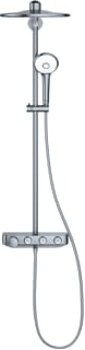 Grohe - Euphoria System SmartControl Douchezuil/paneel Euph Sc 310 Duo Rnd Supst
