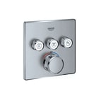 Grohe - Grohtherm SmartControl Inbouwmengkraan Therm Sc Opb Omstl 4K Ss