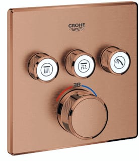 Grohe - Grohtherm SmartControl Inbouwmengkraan Therm Sc Opb Omstl 4K Wsg