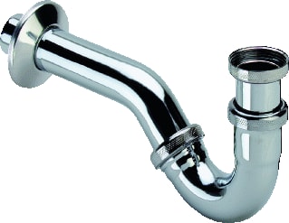 Viega - Afvoerprogramma 5535 P-, S-, beker sifon Bidetsifon 1.1/4"X200 Chr