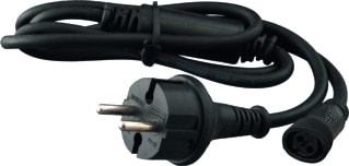 Tronix - Aansluitleiding Voed.Kab 1,5M 6000 Led Zw