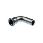 VSH - XPRESS STAALVERZINKT C1411 Fitting met 2 aansluitingen St/Z Bocht90 35X35 Prxinst