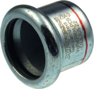 VSH - XPRESS STAALVERZINKT C1429 Fitting met 1 aansluiting St/Z Eindkoppeling 18 Pr