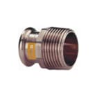 VSH - XPRESS KOPER GAS G6243G Fitting met 2 aansluitingen Br/G Kop Re 54X2 Prxbu