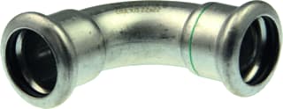 VSH - XPRESS RVS R2708 Fitting met 2 aansluitingen Rvs Bocht 90 28X28 2Xpr
