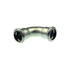 VSH - XPRESS RVS R2708 Fitting met 2 aansluitingen Rvs Bocht 90 35X35 2Xpr