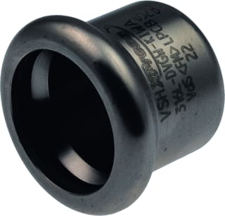 VSH - XPRESS RVS R2729 Fitting met 1 aansluiting Rvs Eindkoppeling 35 Press