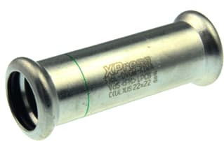 VSH - XPRESS RVS R2703 Fitting met 2 aansluitingen Rvs Repkopp 22X22 2Xpr