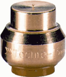 VSH - Tectite Classic T61 Fitting met 1 aansluiting Mes Eindstop 12 1Xpush
