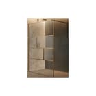 Novellini - Inloopdouche hart hc 100 linea shrdgld