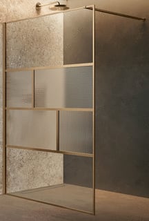 Novellini - Inloopdouche hart hc 100 linea brbrnz