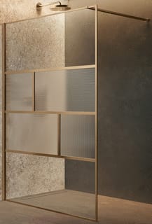 Novellini - Inloopdouche hart hc 140 linea brblchr