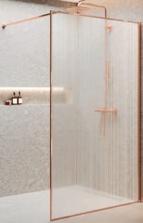 Novellini - Inloopdouche Hart Hp 120 Hldr Brbrnz