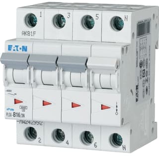 Eaton - PLS 6 Installatieautomaat Pls6-C16/3N-Mw