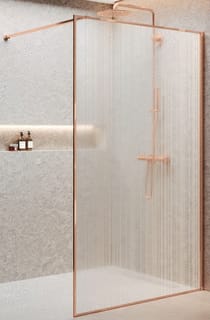 Novellini - Inloopdouche hart hp 120  grijs brgld