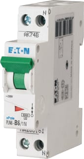 Eaton - PLN 6 Installatieautomaat Pln6-C6/1N-Mw