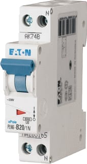 Eaton - PLN 6 Installatieautomaat Pln6-C20/1N-Mw