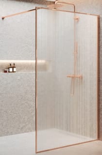 Novellini - Inloopdouche hart hp 140 lineashgld