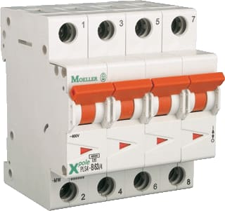 EATON INDUSTRIES - PLS 4 Installatieautomaat instaut pls4-c4/4-mw