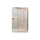 Novellini - Inloopdouche hart hp 90  flute brblchr