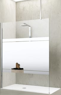 Novellini - Inloopdouche kuadr h150 inldch bnd mtf