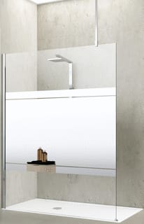 Novellini - Inloopdouche kuadr h75 inldch hldr