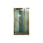 Novellini - Zijwand voor bad of douche N180 F 100 Hldr Chr