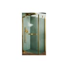 Novellini - Zijwand voor bad of douche n180 f 90 hldr brrdgld