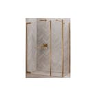 Novellini - Zijwand voor bad of douche n180 fg 80 hldr brbrnz