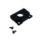 OneEightyOne - LED Profielen Toebeh./onderdelen lichtslang/-band Prof Endcap Low 9112X Zw