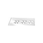 Norton - CUBIQ-I WIT Inleg lens Plafond-/wandarmatuur Cub-I 84 3500 120X30 1L6W