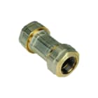 Ubel - Kronos Fitting met 2 aansluitingen Knel-Knel Kopp 3/4"