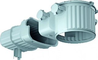Kaiser - Halox 100 Inbouwdoos verlichtingsarmatuur Inb.Beh Tun 190