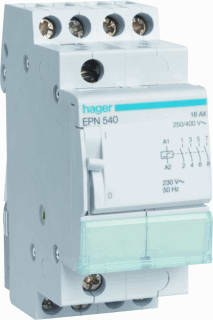 Hager - EPN Bistabiel relais Impulsrelais 4M 24V Epn541