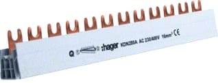 Hager - Quickbusbar Kamrail Verbrail 2P 63A Qb Kdn263B