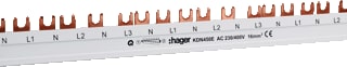 Hager - Quickbusbar Kamrail Verbrail 3P+N Qb Kdn450E