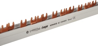 Hager - Quickbusbar Kamrail Verbrail 4P 63A Qb Kdn463B
