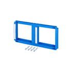 Hensel - Mi-verdelers Inbouwplaat drukknop/signaallamp Mi Afd Zekhdr Bm4 Bl 600Mm