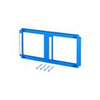 Hensel - Mi-verdelers Inbouwplaat drukknop/signaallamp Mi Afd Lastsch Bm4 Bl 600M