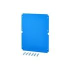 Hensel - Mi-verdelers Inbouwplaat drukknop/signaallamp mi afd front bm6 436x586mm